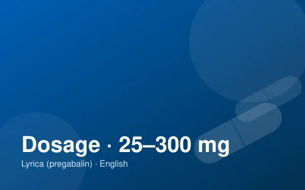 Lyrica pregabalin capsules in different dosage strengths
