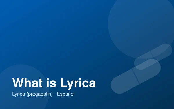 Cápsula de Lyrica (pregabalina) junto a su envase, para explicar qué es